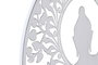 DKD Home Decor Decoración de Pared Metal Buda Surtido 2 Unidades 40x40 cm