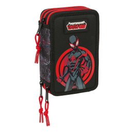 Safta Plumier Triple Miles Morales 37 Piezas