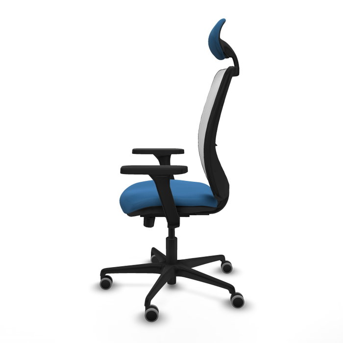 PIQUERAS Y CRESPO Silla de oficina Zulema Azul claro y Blanco