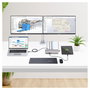 StarTech.com Docking Station USB4 40Gbps con Doble HDMI 4K y Ethernet 2,5GbE, Plata