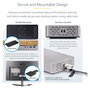 StarTech.com Docking Station USB4 40Gbps con Doble HDMI 4K y Ethernet 2,5GbE, Plata