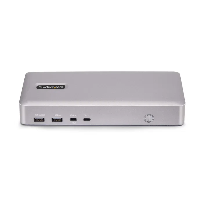 StarTech Docking Station USB4 155UE-USB4-DOCK, USB-C 40Gbps con Dual HDMI para 2 Monitores 4K 120Hz, 100W Power Delivery, Ethernet 2.5G, Hub USB 6 Puertos (10Gbps), Plata StarTech Docking Station USB4 155UE-USB4-DOCK, USB-C 40Gbps con Dual HDMI para 2 Monitores 4K 120Hz, 100W Power Delivery, Ethernet 2.5G, Hub USB 6 Puertos (10Gbps), Plata