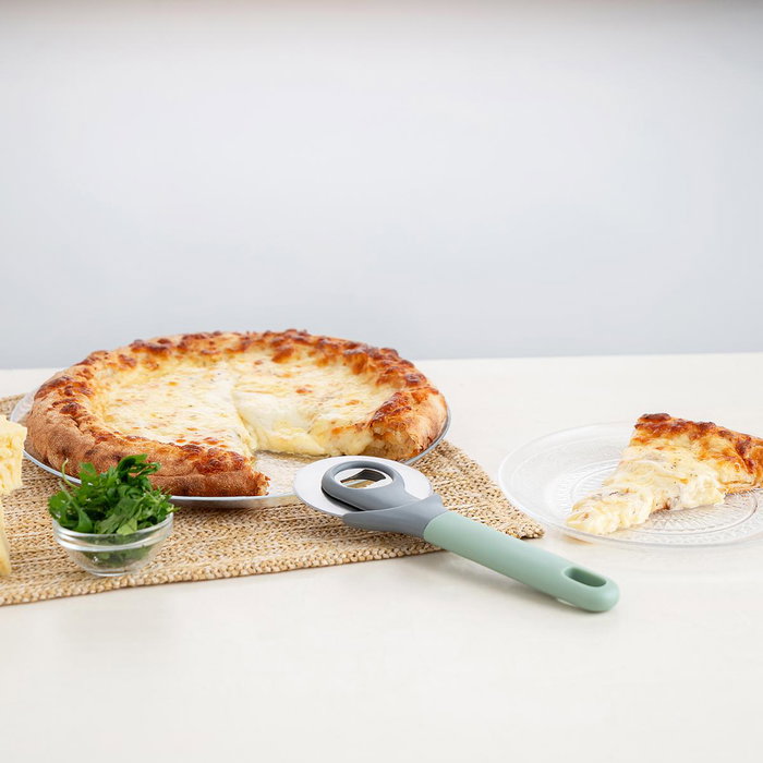 Cortador Pizza Acero Inoxidable Ozon Quid 20 cm