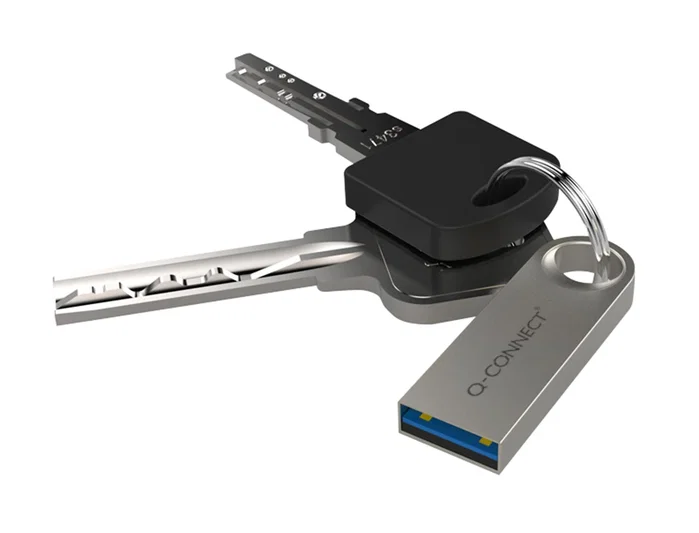 Q-connect Memoria USB Flash Premium 64 GB 3.0 Plateado