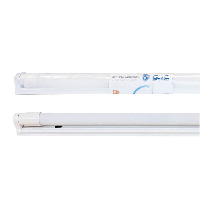 GSC Evolution Regleta industrial con tubo LED T8 120cm 18W 6500K GSC Evolution Regleta industrial con tubo LED T8 120cm 18W 6500K