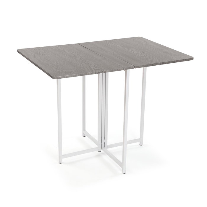 Versa Juego de Mesa Plegable con 4 Sillas, Madera, 70x75x100 cm