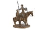 DKD Home Decor Figura de Resina Quijote Natural