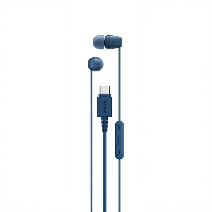 Sony IER-EX15C Auriculares Intraurales USB-C Azul