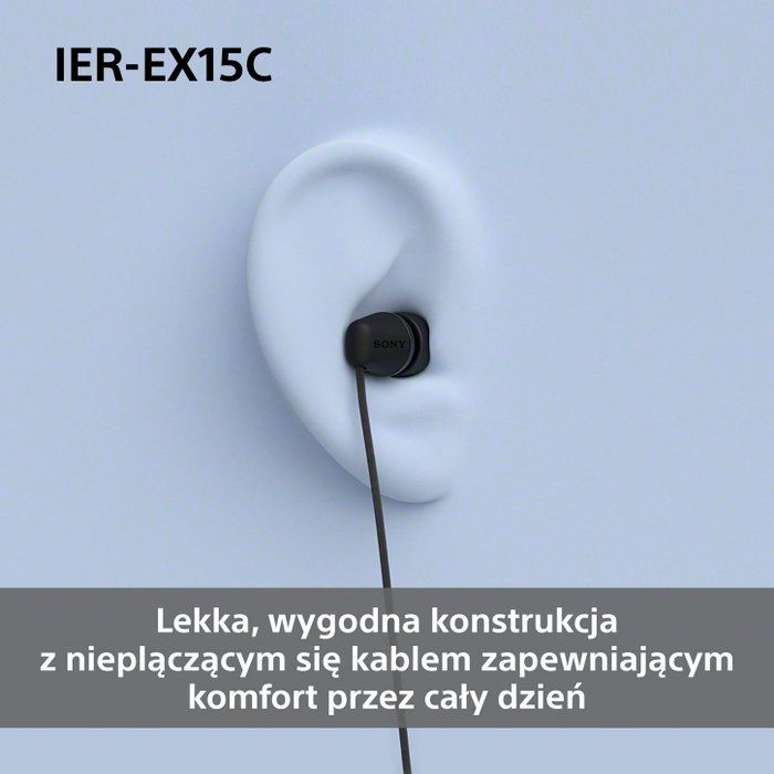 Sony IER-EX15C Auriculares Intraurales USB-C Azul