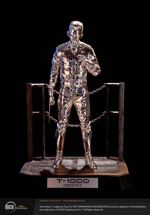 Terminator 2 Judgement Day Estatua Premium 1/3 T-1000 Liquid Metal 30th Anniversary Edition 70 cm Terminator 2 Judgement Day Estatua Premium 1/3 T-1000 Liquid Metal 30th Anniversary Edition 70 cm