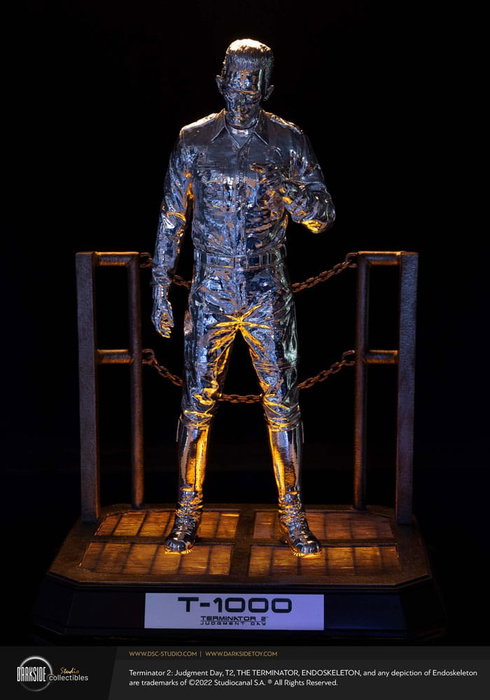 Terminator 2 Judgement Day Estatua Premium 1/3 T-1000 Liquid Metal 30th Anniversary Edition 70 cm Terminator 2 Judgement Day Estatua Premium 1/3 T-1000 Liquid Metal 30th Anniversary Edition 70 cm