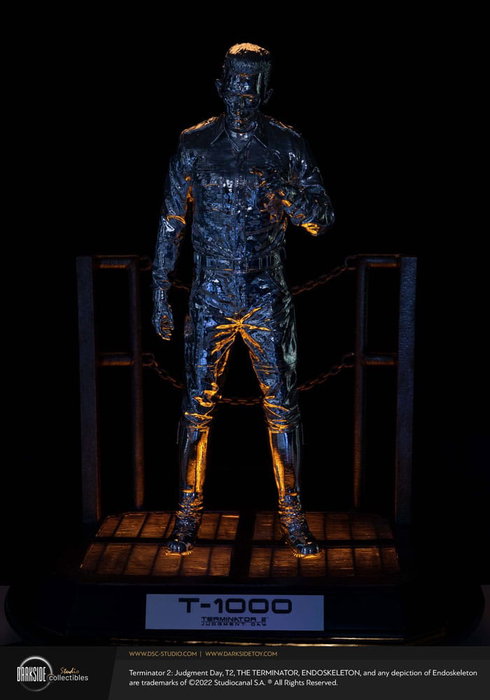 Terminator 2 Judgement Day Estatua Premium 1/3 T-1000 Liquid Metal 30th Anniversary Edition 70 cm Terminator 2 Judgement Day Estatua Premium 1/3 T-1000 Liquid Metal 30th Anniversary Edition 70 cm