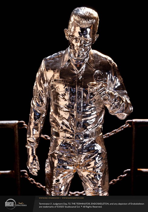 Terminator 2 Judgement Day Estatua Premium 1/3 T-1000 Liquid Metal 30th Anniversary Edition 70 cm Terminator 2 Judgement Day Estatua Premium 1/3 T-1000 Liquid Metal 30th Anniversary Edition 70 cm