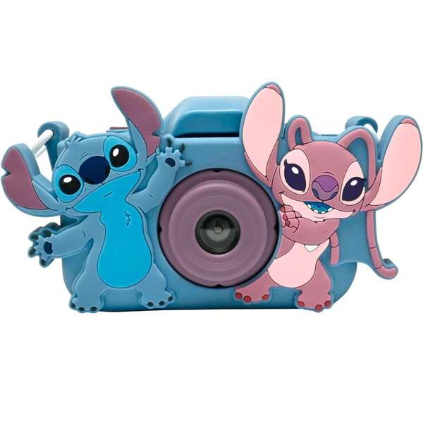 Lexibook Cámara Digital Disney Stitch con Protección de Silicona y 32 GB