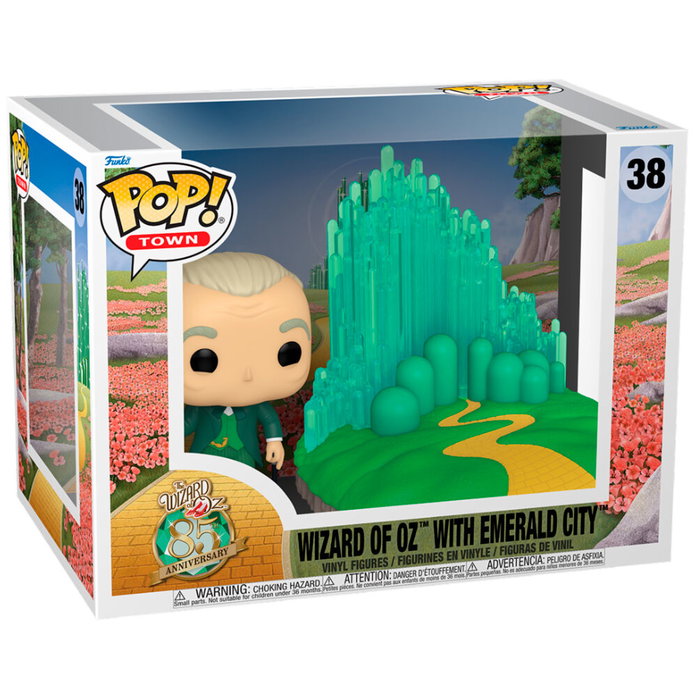 FUNKO Figura POP Town El Mago de Oz con Ciudad Esmeralda
