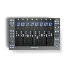 SSL Uf8 Controlador DAW con 8 Faders Motorizados Sensibles al Tacto, 8 Encoders Rotatorios, Pantallas TFT y Carcasa Metálica