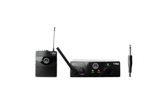 AKG Sistema Inalámbrico UHF Instrument Band US 25 B 537.900 Mhz con Petaca y Receptor