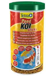 Tetra Alimento Koi Sticks para estanques con reforzantes naturales del color 1lt