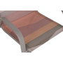 DKD Home Decor Mesa de Acero y Cristal para Terraza y Jardín, Color Verde Jade y Multicolor, Apilable, 60x60x70 cm, Sunset26