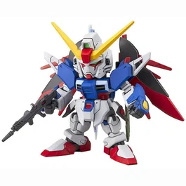 Bandai SD Gundam EX-Standard ZGMF-X42S Destiny Gundam, maqueta de model kit para montar sin pegamento ni pintura