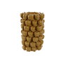 DKD Home Decor Jarrón de Gres Pimientas Amarillo
