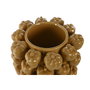 DKD Home Decor Jarrón de Gres Pimientas Amarillo
