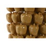 DKD Home Decor Jarrón de Gres Pimientas Amarillo