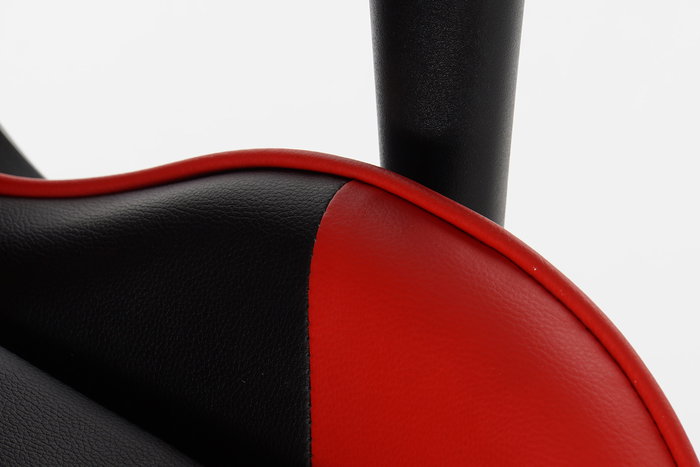 DKD Home Decor Silla Gaming Rojo Negro PU Metal PVC 68 x 136 x 65 cm