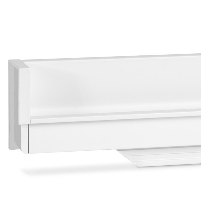 Viefe Tirador Embutir Modelo Hexxa Blanco Mate Marron Metaliz 200mm