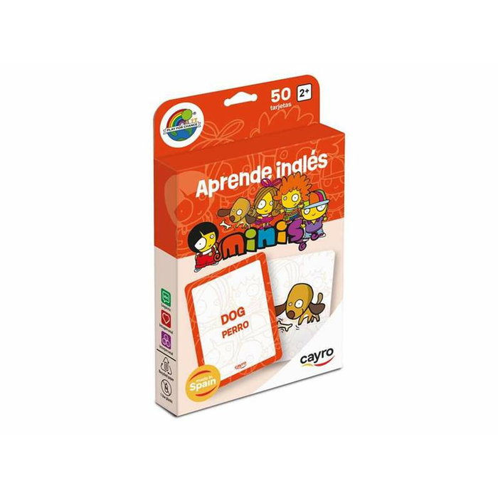 Cayro Aprende Inglés con 50 tarjetas