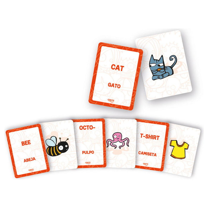 Cayro Aprende Inglés con 50 tarjetas