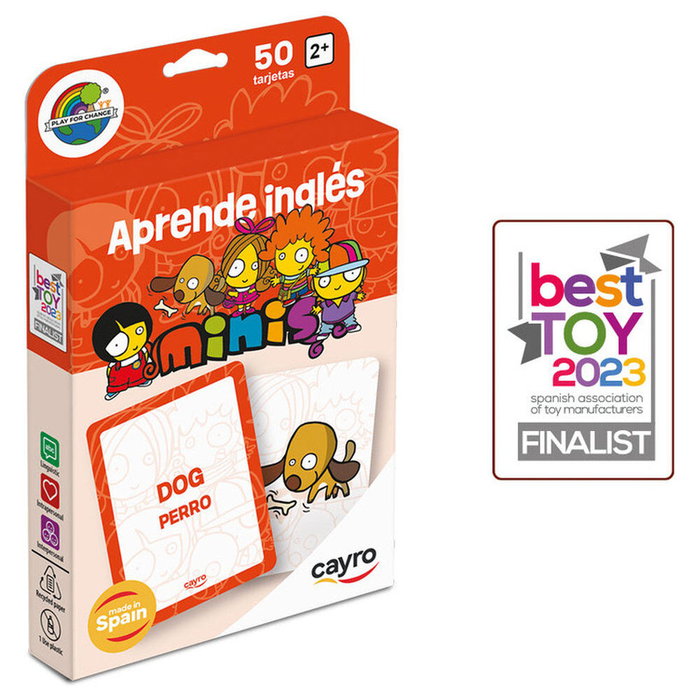 Cayro Aprende Inglés con 50 tarjetas