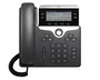 Cisco 7821 Teléfono IP VoIP SIP Negro/Plata con Pantalla 3.5" - 2 Líneas, SRTP, PoE, Protocolos G.711/G.722, Montaje Escritorio/Pared