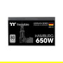 Thermaltake Fuente de Alimentación ATX3.1 650W 80+ Hamburg para PC