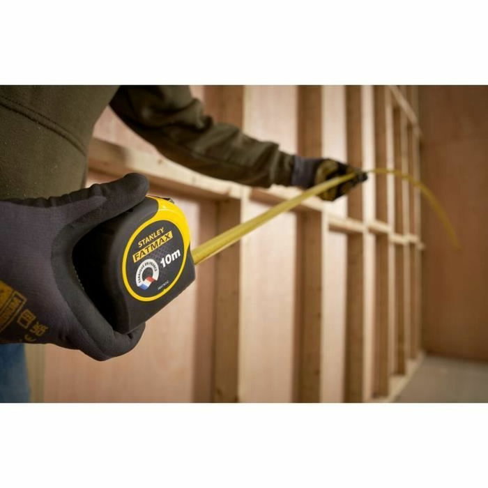 Stanley Cinta Métrica Profesional FatMax con Armadura de Hoja, 10m x 32mm Stanley Cinta Métrica Profesional FatMax con Armadura de Hoja, 10m x 32mm