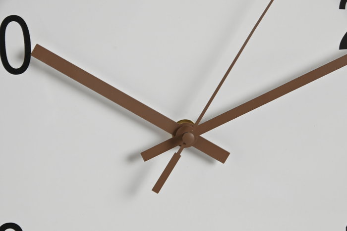 DKD Home Decor Reloj de Pared PVC Silencioso 30x30 cm (Pack de 2)