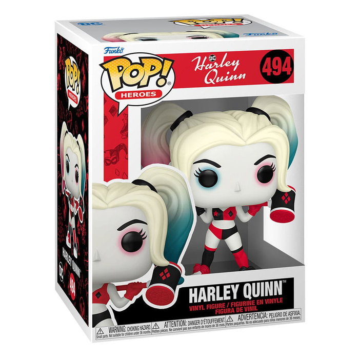 Harley Quinn Animated Series Figura POP! Heroes Vinyl Harley Quinn 9 cm