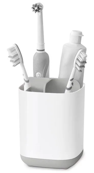 Joseph Joseph EasyStore Portacepillos de dientes Gris claro