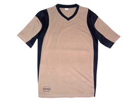 FINSTOCK Camiseta Java Beige Manga Corta Talla M