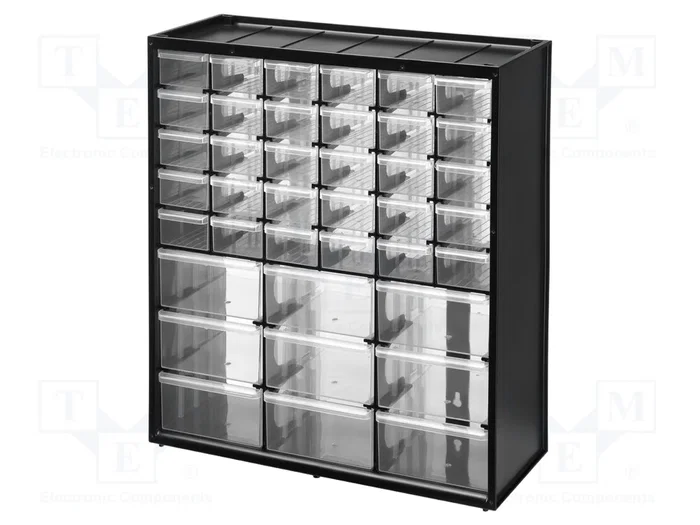Stanley Organizador de piezas pequeñas con 39 cajones