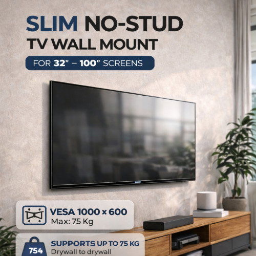 Ewent EW1500 Soporte de Pared Slim para TV 32-100 Pulgadas