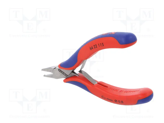 KNIPEX Alicates de corte de frente 115 mm
