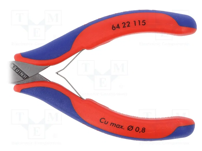 KNIPEX Alicates de corte de frente 115 mm