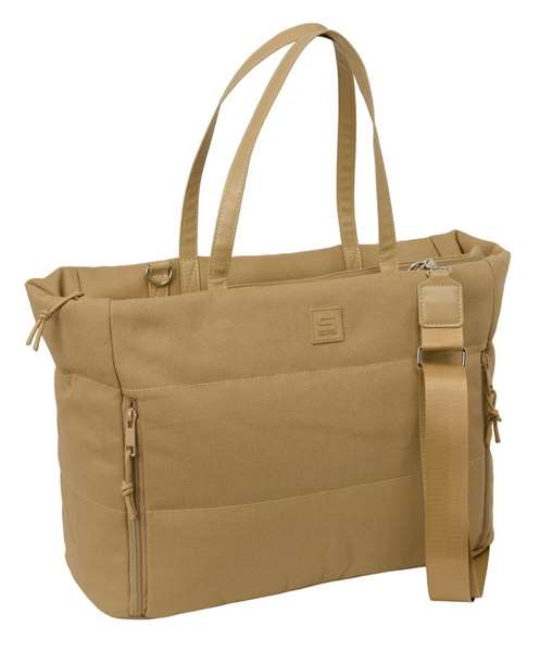 Safta Bolso con Bolsillo para Portátil 14,1'' 40x31x17cm Ocre Safta Bolso con Bolsillo para Portátil 14,1'' 40x31x17cm Ocre