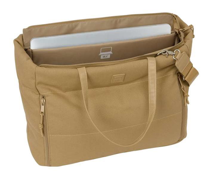 Safta Bolso con Bolsillo para Portátil 14,1'' 40x31x17cm Ocre Safta Bolso con Bolsillo para Portátil 14,1'' 40x31x17cm Ocre