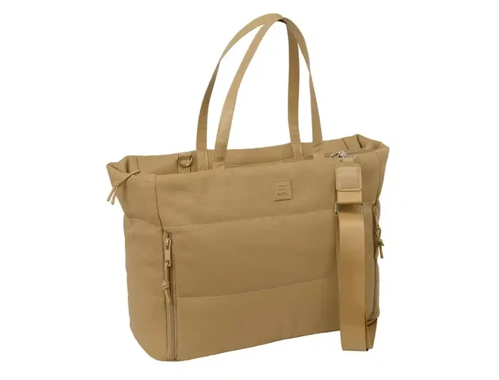 Safta Bolso con Bolsillo para Portátil 14,1'' Ocre