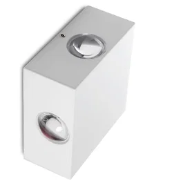 TH Aplique LED de Pared Exterior 4W 360Lm Blanco Cálido 3000K IP65 40.000H Resistente Agua y Polvo Modelo TH-820-WW