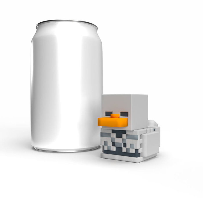 Minecraft Tubbz Figura PVC Mini Skeleton 5 cm