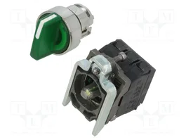 Schneider Electric XB4BK133M5 Interruptor Rotativo Verde 22mm