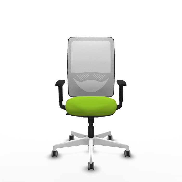 PIQUERAS Y CRESPO Silla de oficina Zulema con mecanismo Sincro, Pistacho y Blanco PIQUERAS Y CRESPO Silla de oficina Zulema con mecanismo Sincro, Pistacho y Blanco